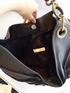 jalousie クロワッサン型レザーBAG☆　黒　61800010画像3